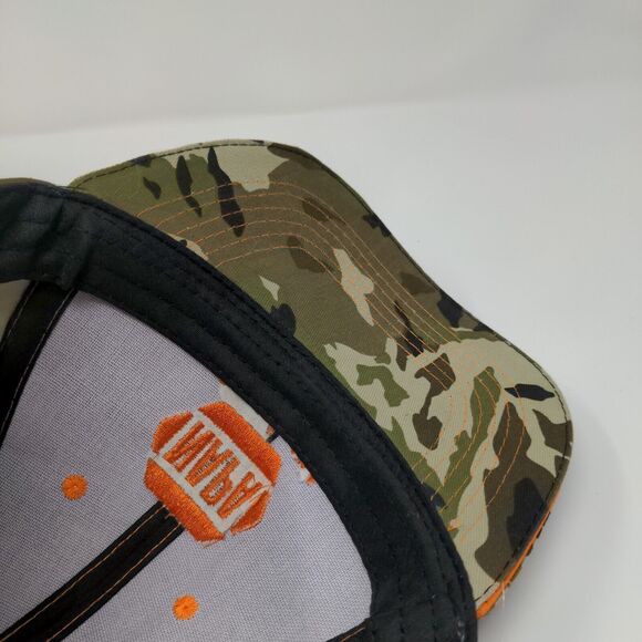 NAPA Outdoors Strapback Hat Camouflage OSFM Adjustable Embroidered Cotton - Picture 7 of 9